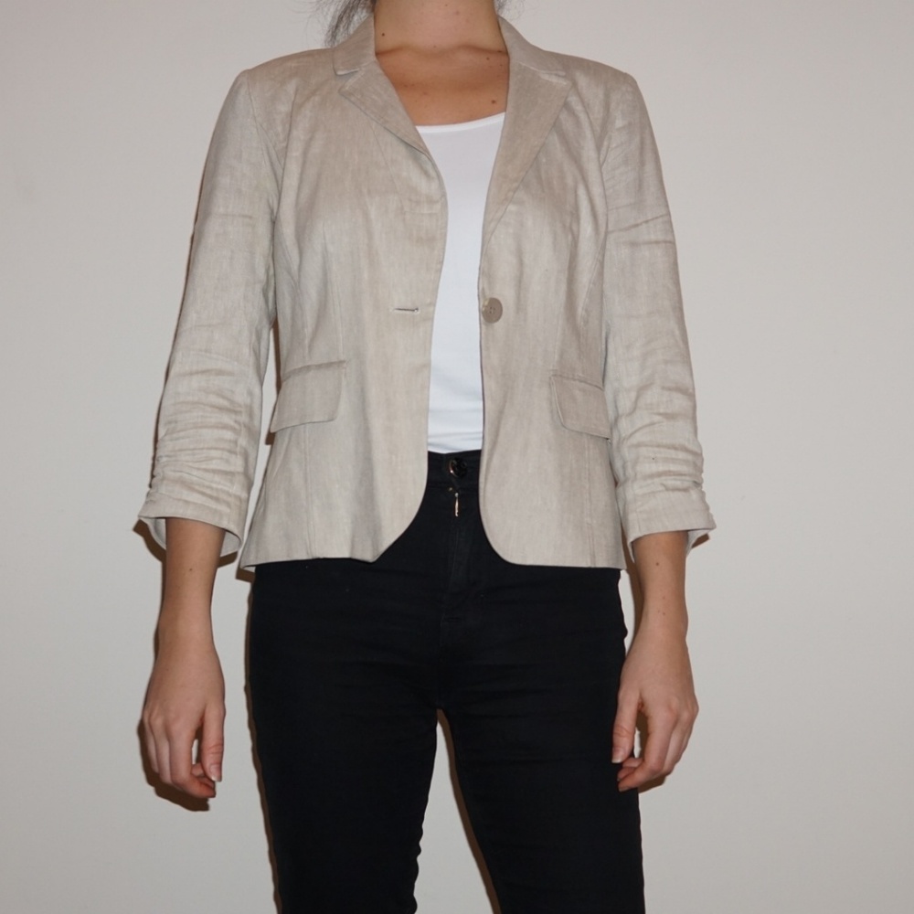 Halogen Beige Blazer